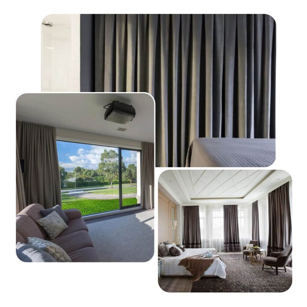 Media rooms curtains dubai