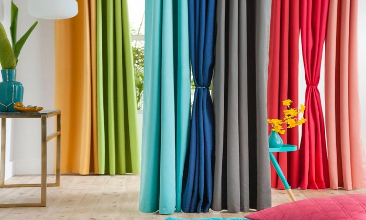 Color combination Curtains in dubai