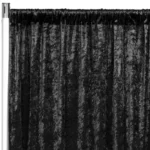 Close up panne blackout curtain texture