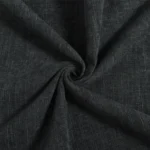 Dark Grey Fleece-Backed Blackout Curtains