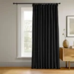 Plush Extra wide blackout curtain