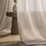 Sheer blackout Curtains with Organza-Lexico