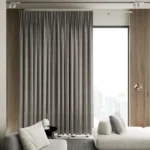 Stylish Acrylic-Coated blackout curtains Dubai - New Design