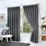Thermal Blackout Curtains Pencil Pleat Tape