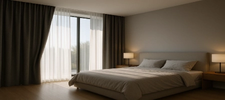 Room Darkening Bedroom Blackout Curtains Dubai