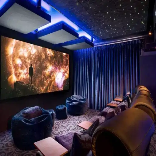 Home Theater Blackout Curtains Dubai | Soundproof & Custom Fit
