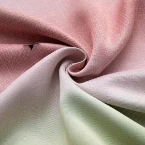 pink and light green