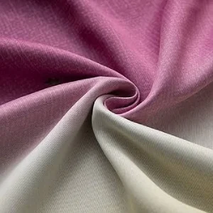 purple and cream ombre